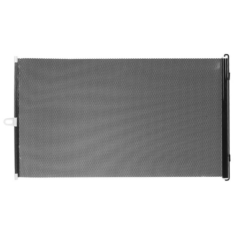 Auto Sonnenblende SUV Fenster Klapp Block Abdeckung Vorne Auto Versenkbare Windschutzscheibe Sonnenschutz Visier(Black-40x125cm) von Lnojxxk
