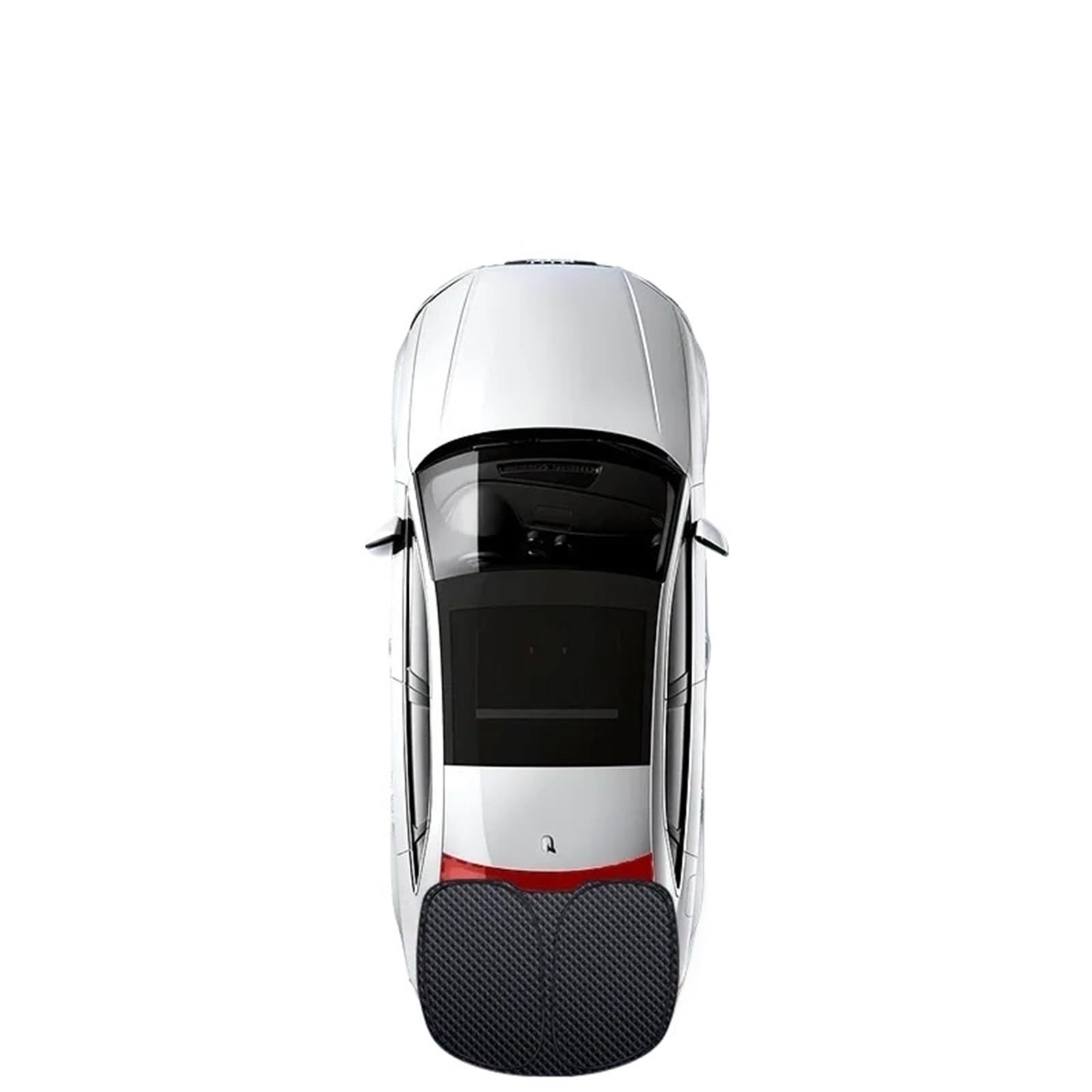 Auto Sonnenblende Sonnenblende Für Vorderseite des Fensters UV Schutz Rollo Beschattung Im Freien Camping Upgrade Privatsphäre Sonnenschutz Für Tesla Für Modell 3 YSX(MX Rear Windshield) von Lnojxxk