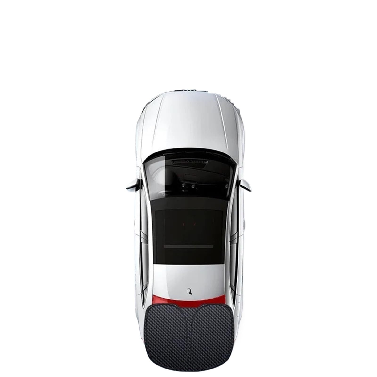 Auto Sonnenblende Sonnenschutz Vordere Und Hintere Windschutzscheibe Outdoor Camping Wanderruhe Privatsphäre Seitenfenster Sonnenschutz Für Tesla Für Modell 3 YSX 2025(My Rear Windshield) von Lnojxxk