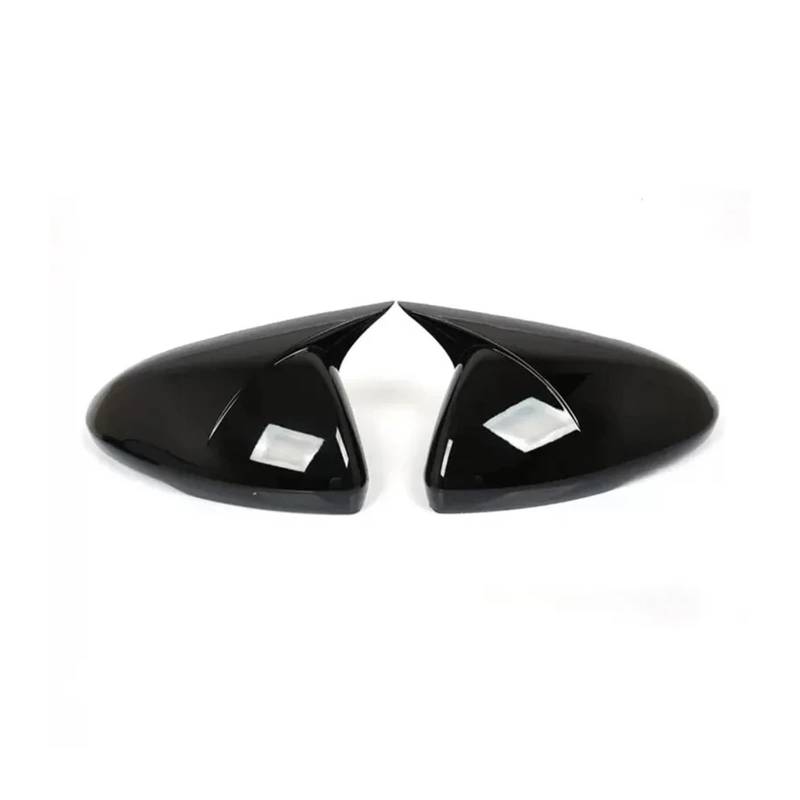 Türspiegelabdeckungen 2 STÜCKE Auto Rückspiegel Seitenspiegel Abdeckung Seitentür Flügel Rückansicht Kappe Fall Trim Shell Gehäuse Für Chevrolet Für Cruze 2016-2019 Spiegelgehäuse(Gloss Black) von Lnojxxk