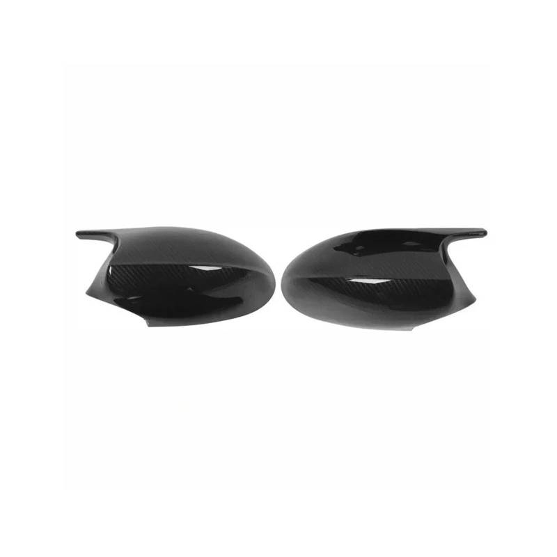 Türspiegelabdeckungen Ersatz-Abdeckkappe Rückspiegelglas Aus ABS-Paste Für 1er 3er E87 E81 E82 E90 E91 E92 E93 51167205292 51167135098 Spiegelgehäuse(Carbon Fiber Pre) von Lnojxxk