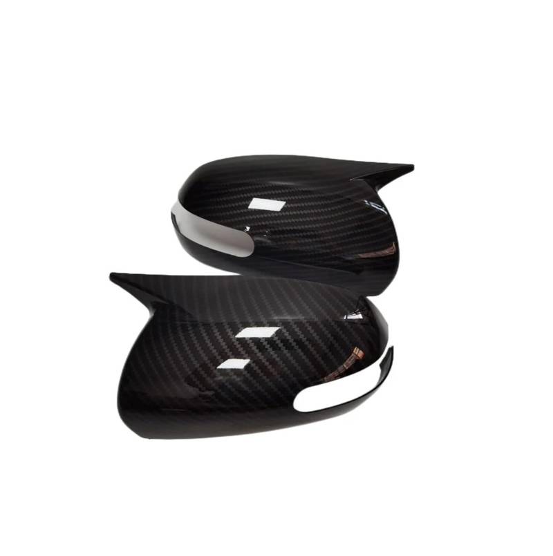 Türspiegelabdeckungen Für KIA K3 Für Forte Für Cerato Ceed 1 2009-2013 Autoaußenrückspiegelabdeckung Flügelkappe Aufkleber Türgehäuse Gehäuseschalenverkleidung Spiegelgehäuse(Type B Carbon Look) von Lnojxxk