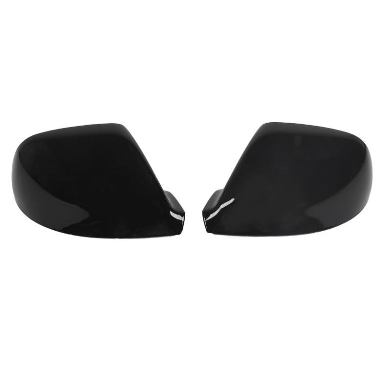 Car Door Rear View Mirror Cover Scratch ResistHousing Caps T5.1 T6 Pair for Right Hand Drive Vehicles (Glänzend schwarz) von Loboo Idea