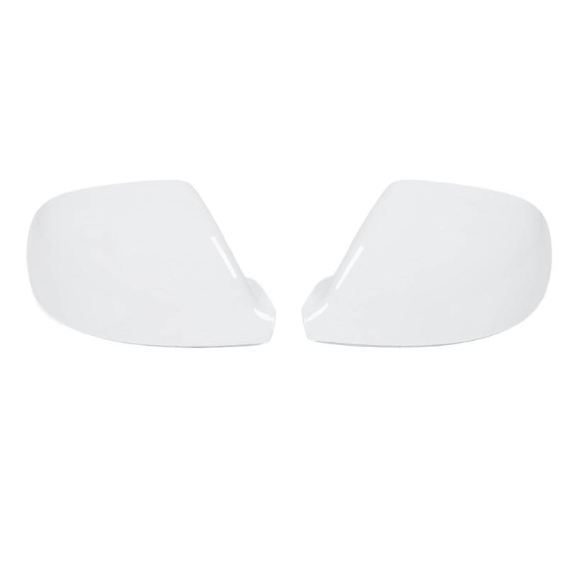 Car Door Rear View Mirror Cover Scratch ResistHousing Caps T5.1 T6 Pair for Right Hand Drive Vehicles (Weiß) von Loboo Idea