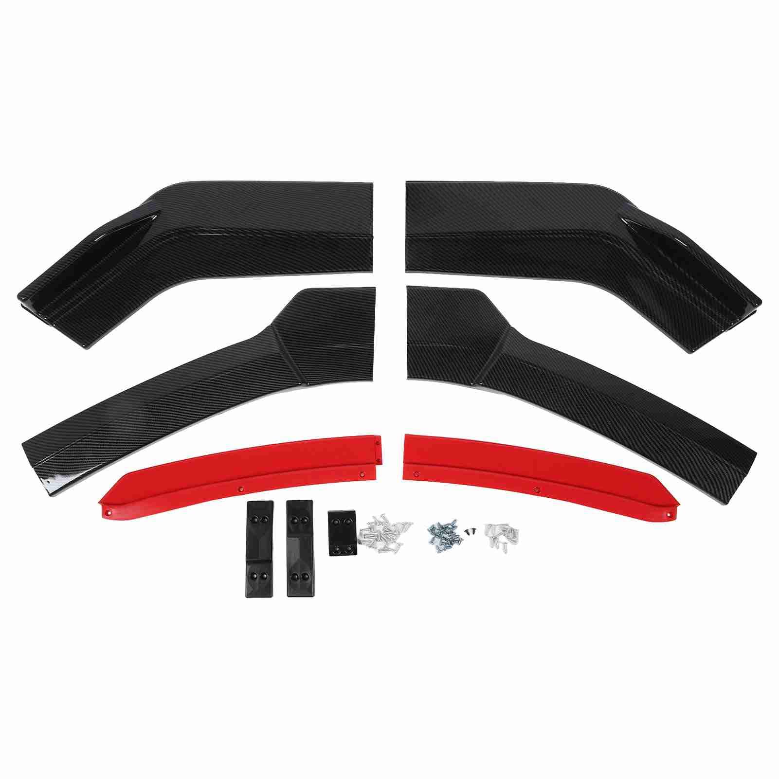 Carbon Fiber Pattern Spoiler Set Reduces Wind UNIVERSAL FIT Bumper Chin Diffuser Carbon Fiber Pattern Spoiler Set Reduces Wind UNIVERSAL FIT Bumper Chin Diffuser von Loboo Idea