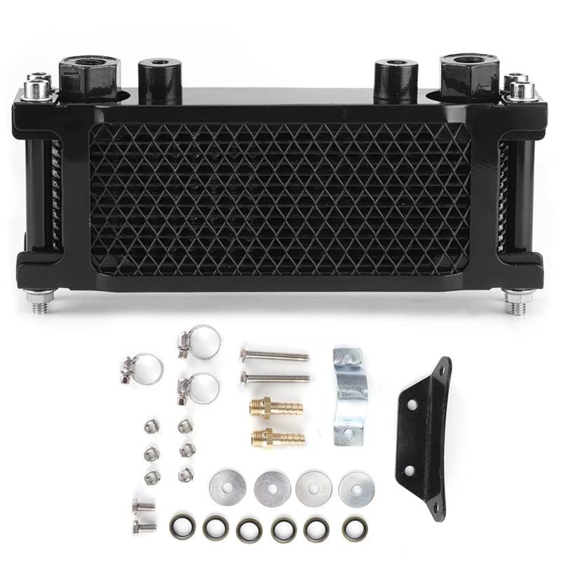 Engine Oil Cooler Universal Cooling Radiator Kit for Monkey Car Off-Road ATV 4-Wheel Motorcycle von Loboo Idea