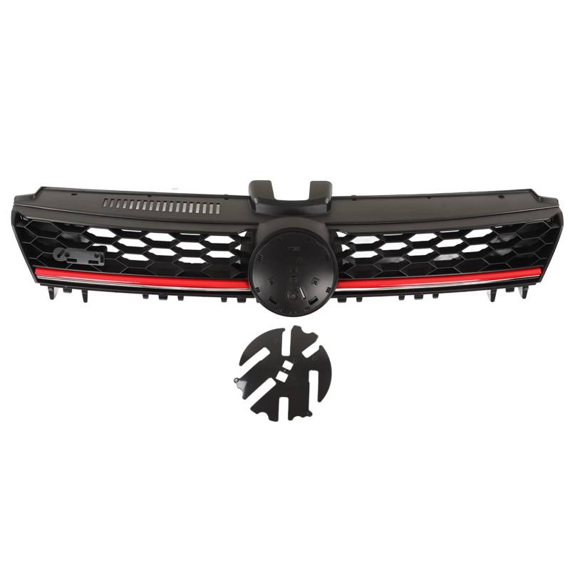 Front Center Radiator Grill Black Bumper Upper OE Performance Mk7 2012 to 2017 von Loboo Idea