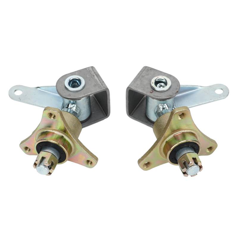 Loboo Idea 17mm 3 Stud Front Wheel Hubs Steering Spindle Steel Alloy 6in Tires Quad Bike ATV Go Kart von Loboo Idea