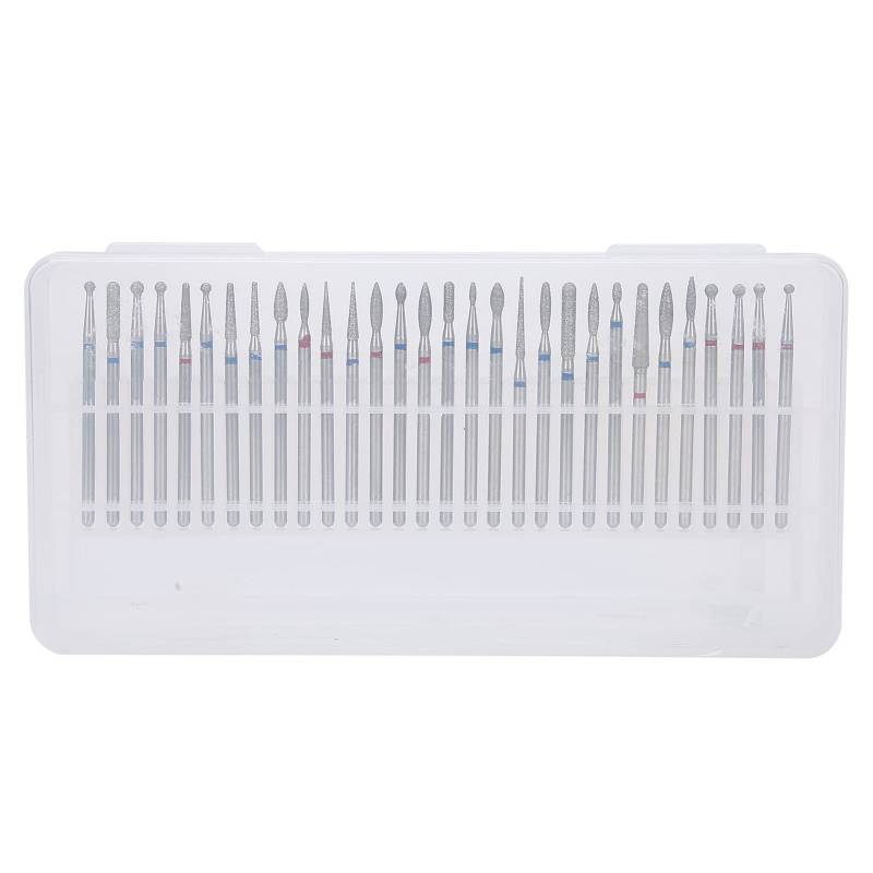 Loboo Idea 30pcs Professional Nail Polishing Grinding Head Nail Drill Bits Manicure Tool Accessory von Loboo Idea