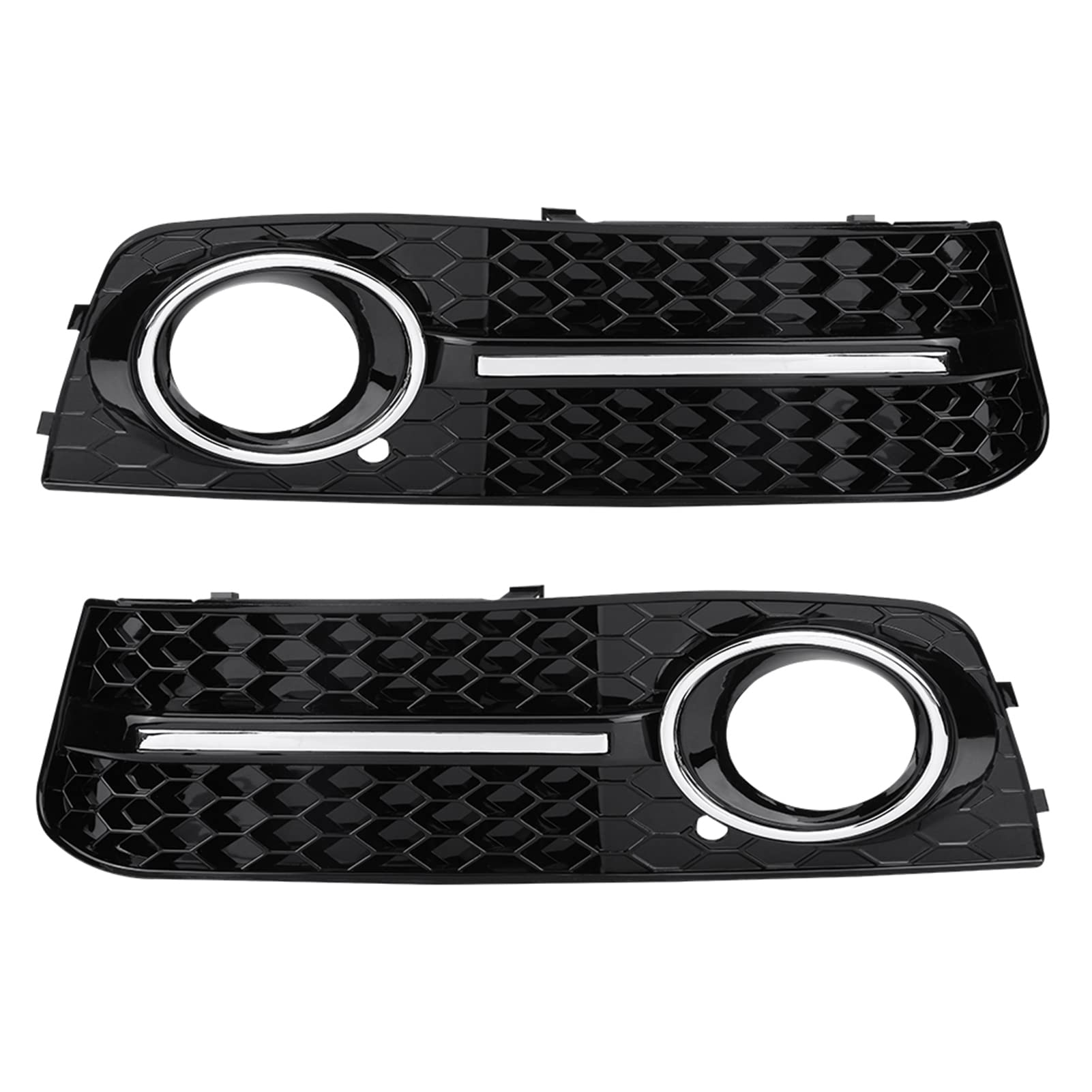 Loboo Idea Chrome Glossy Fog Light Cover Grills Front Grille Easy Installation Long Life Span ABS Material Black S4 B8 09‑12 Loboo Idea Chrome Glossy Fog Light Cover Grills Front Grille Easy Installation Long Life Span ABS Material Black S4 B8 09‑12 von Loboo Idea