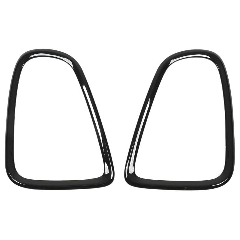 Loboo Idea GLOSSY BLACK COOL FASHIONABLE Rear Light Bezel Trim, 2PCS Tail Light Frame Cover for R56 R57 R58 R59 von Loboo Idea