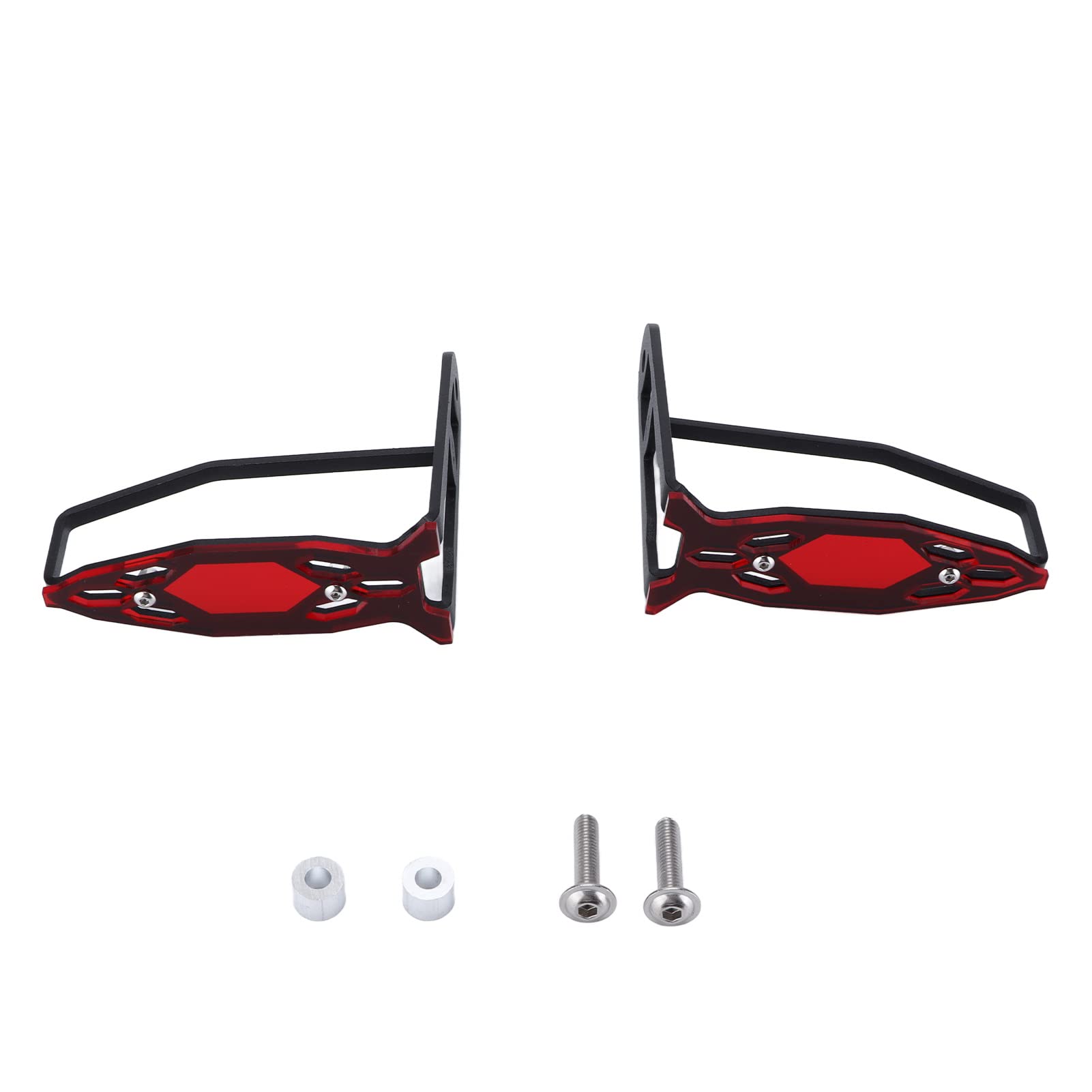 Loboo Idea Motorcycle Turn Signal Lamp Protector High Quality Replacement for R1200GS R1250GS ADV Suitable for F 750 GS F 850 GS R1200GS LC Adventure R1200GS Adv R1250GS Adventure 2 Pcs (Rot nach) von Loboo Idea