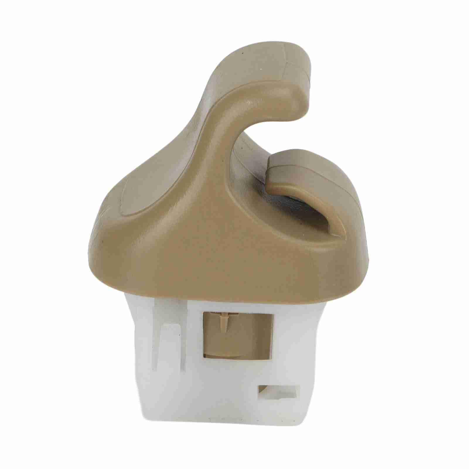 Loboo Idea Sun Visor Hook Holder Sunshade Replacement Clip for, Durable ABS Material, Easy Installation, 2008-2012 (Beige) von Loboo Idea