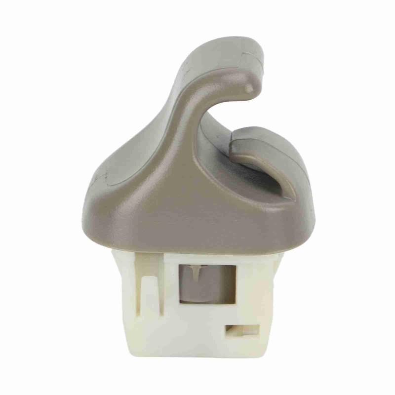 Loboo Idea Sun Visor Hook Holder Sunshade Replacement Clip for, Durable ABS Material, Easy Installation, 2008-2012 (Grey) von Loboo Idea