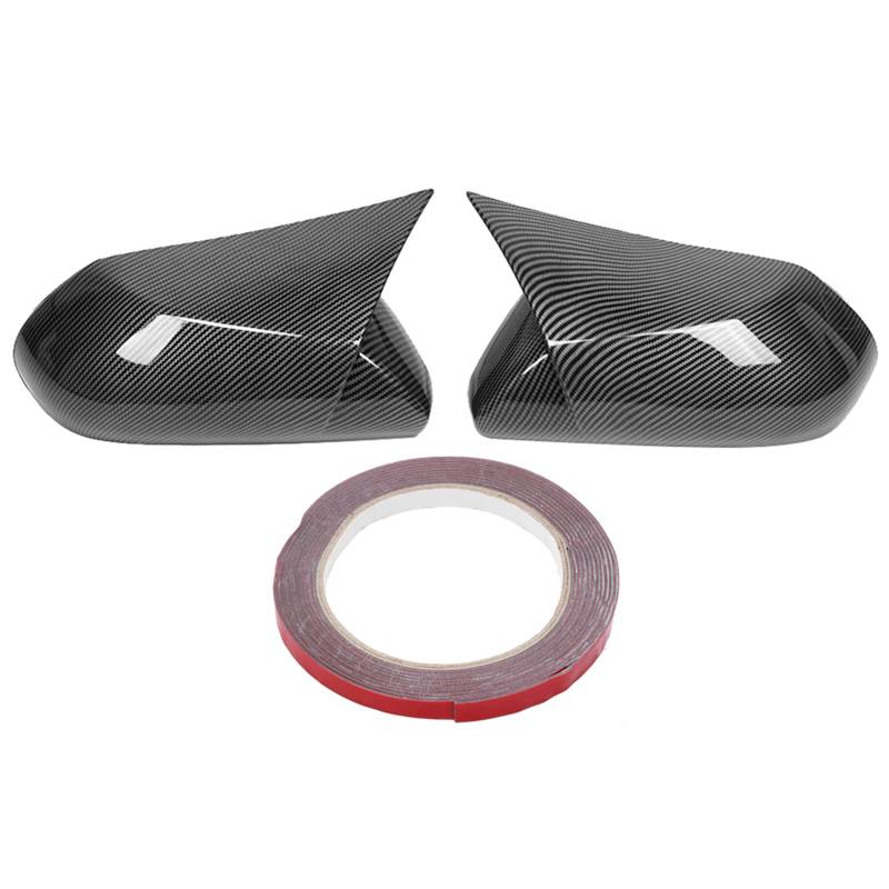 Mirror Cover Caps AddOn Fit XV70 Le XLe XSe XLE 2018-2020 Protect Rearview Mirror From Scratch (Carbon Fiber Style) von Loboo Idea