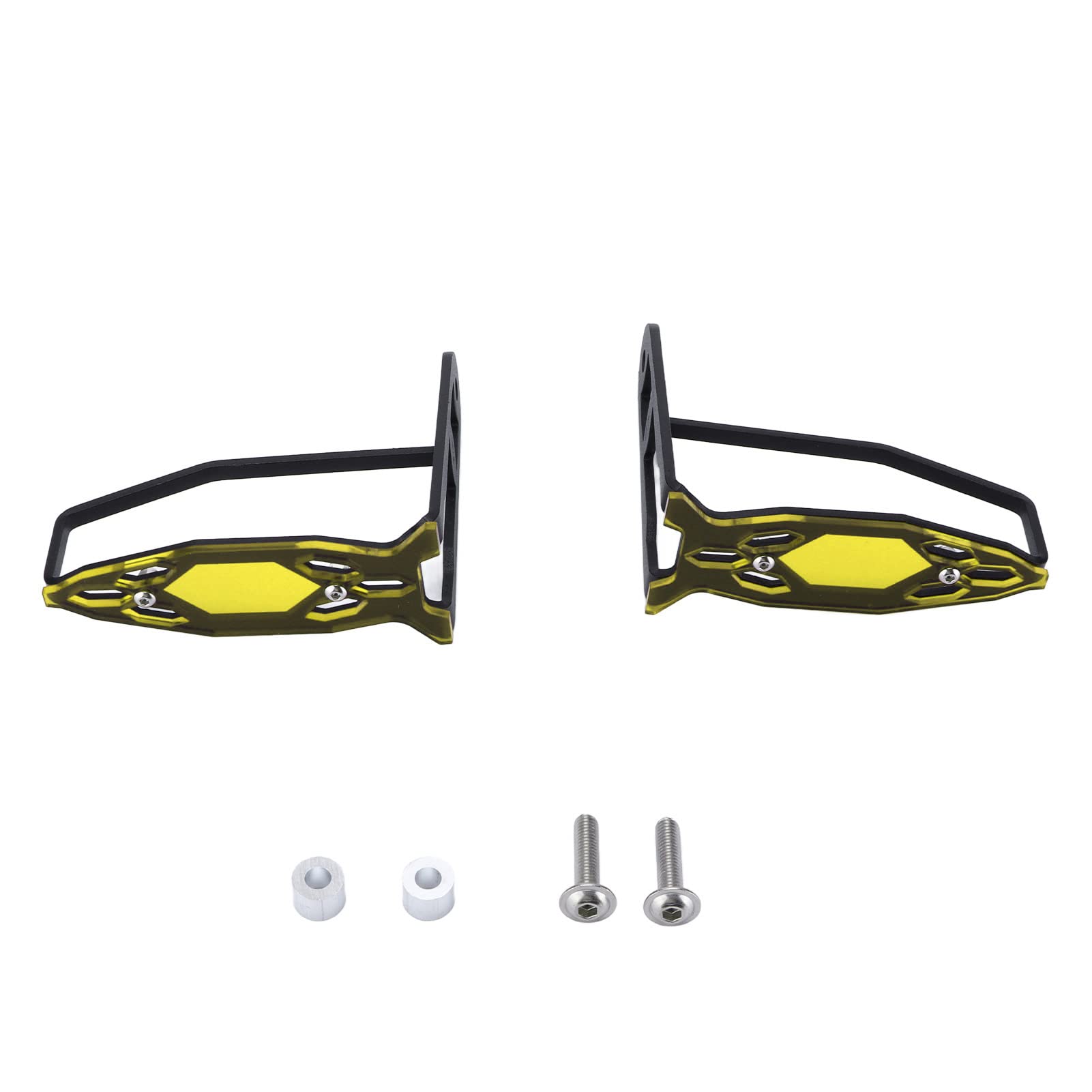 Motorcycle Turn Signal Lamp Protector High Quality Replacement for R1200GS R1250GS ADV Suitable for F 750 GS F 850 GS R1200GS LC Adventure R1200GS Adv R1250GS Adventure 2 Pcs (Gelbe Königin) von Loboo Idea