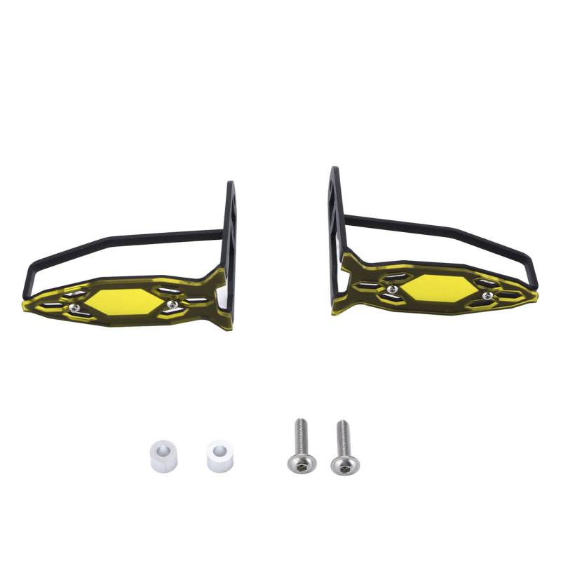 Motorcycle Turn Signal Lamp Protector High Quality Replacement for R1200GS R1250GS ADV Suitable for F 750 GS F 850 GS R1200GS LC Adventure R1200GS Adv R1250GS Adventure 2 Pcs (Gelbe Königin) von Loboo Idea