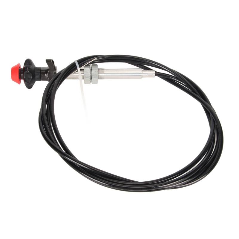 Universal Black Knob Control Cable 55204 2 Inch 10 Feet Car Truck Industrial Multipurpose Cable von Loboo Idea