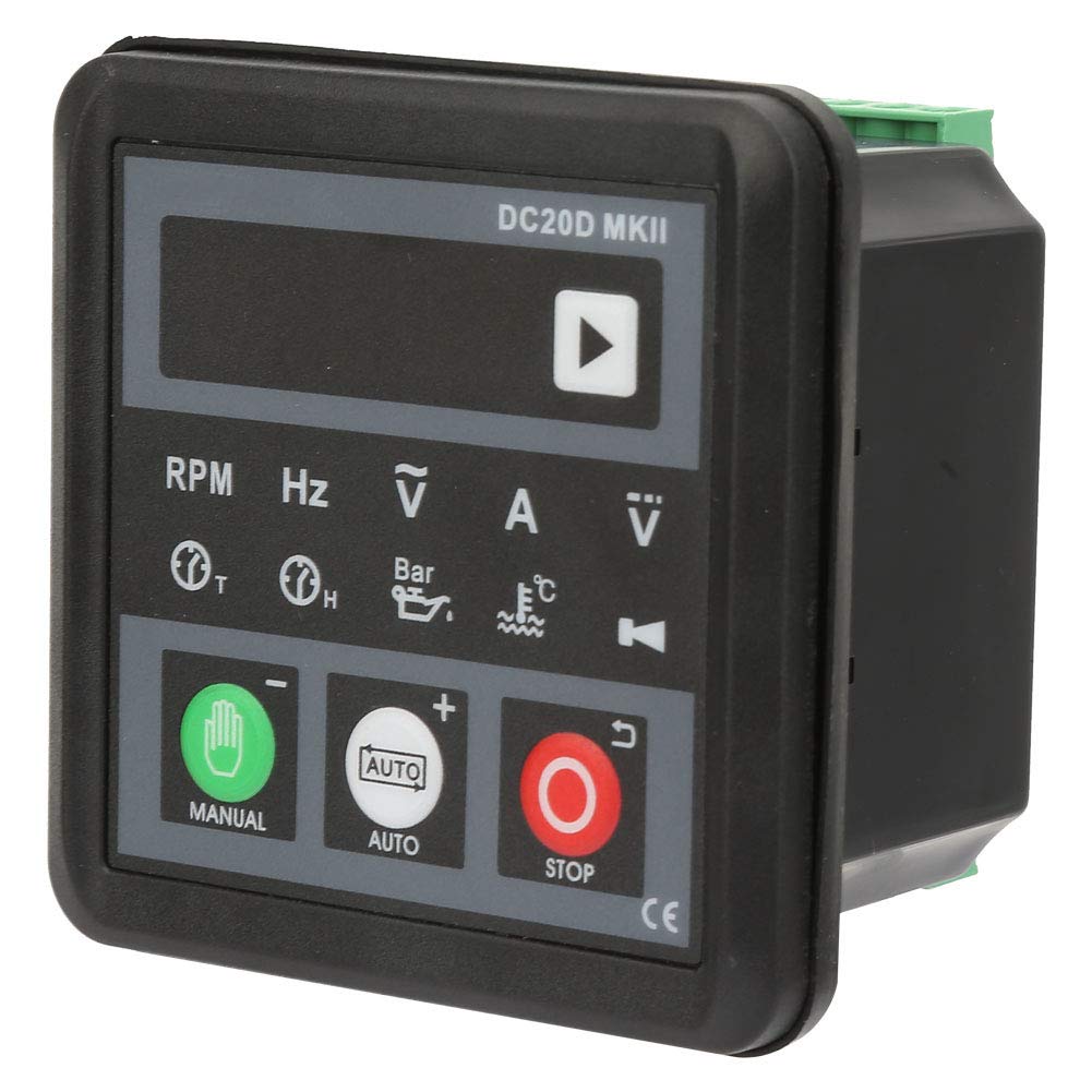 LOCADENCE Generator Steuermodul, DC20D MKII Electronic Generator Controller Modul Bedienfeld für Dieselengine Oder Generator LOCADENCE Generator Steuermodul, DC20D MKII Electronic Generator Controller Modul Bedienfeld für Dieselengine Oder Generator von Locadence
