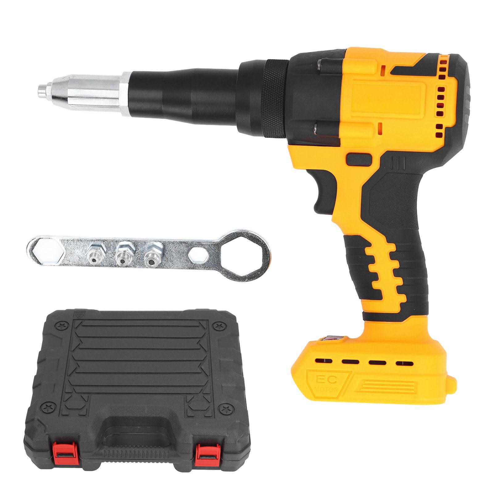 Locadence Cordless Nietpistole, Electric Nietpistole, Pneumatische Nietpistole, Nietpistolen Kit für Mechaniker, Metallarbeiter, Automobilbaugruppe, Bauprofis Locadence Cordless Nietpistole, Electric Nietpistole, Pneumatische Nietpistole, Nietpistolen Kit für Mechaniker, Metallarbeiter, Automobilbaugruppe, Bauprofis von Locadence