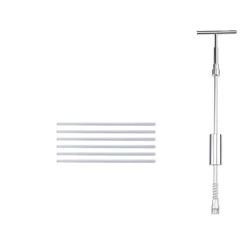 Locisne Auto-Karosserie Dent Reparatur Paintless Dent Puller Kit Handwerkzeug Set Hagel Entfernung T Bar Slide Hammer Auto Reparatur von Locisne