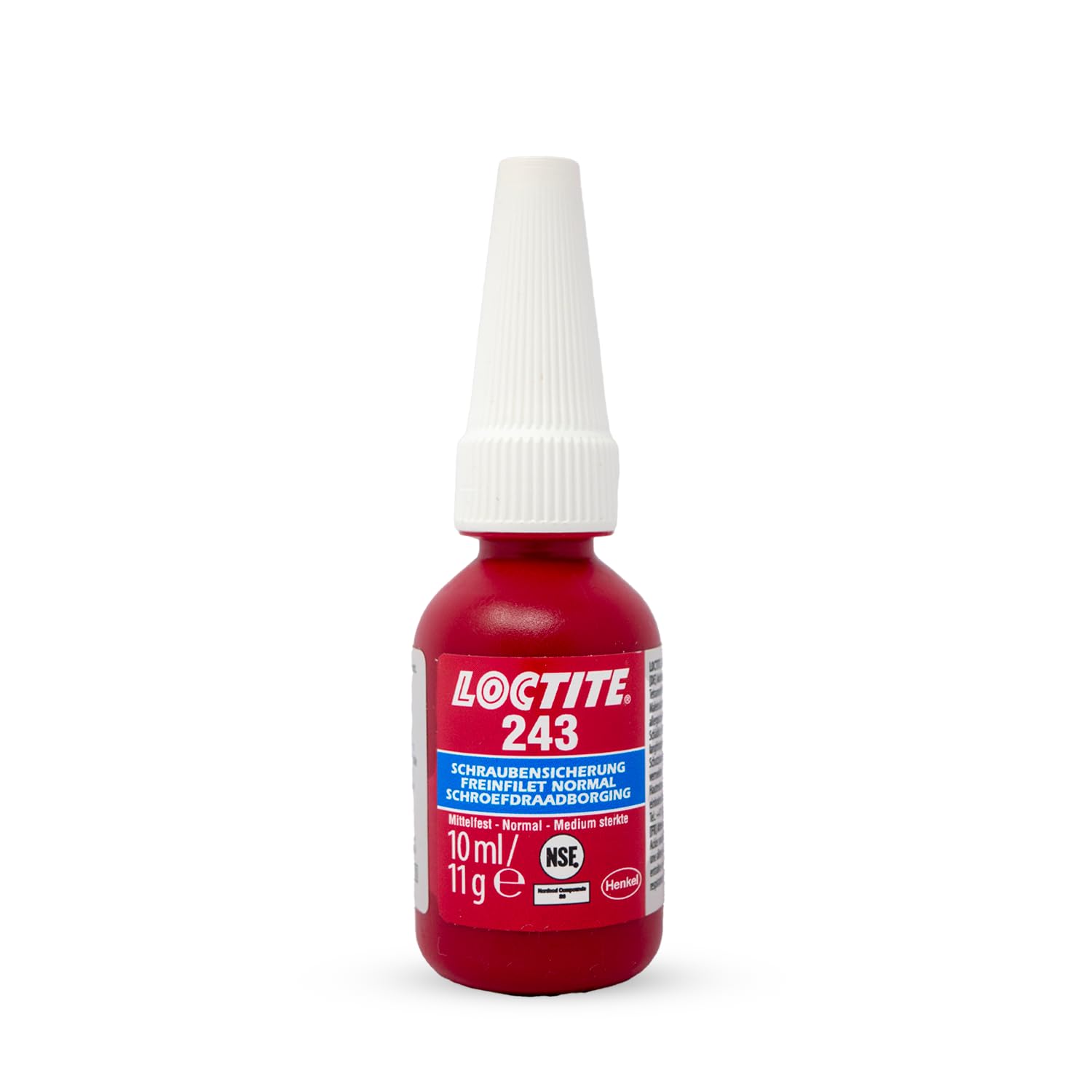 Loctite Schraubensicherung mittelfest, 243, 5 g, 1370555 von Loctite