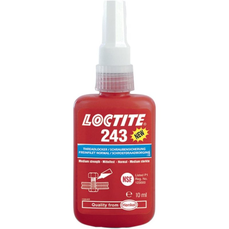 Loctite Schraubensicherung Loctite 10ml Mittelfest 243 (1,68 € pro 1 ml) von Loctite