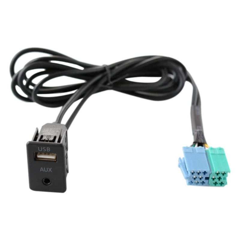 Radio Verlängerung AUX USB Port Adapter Kabel Verkabelung Assy f von Lodokdre