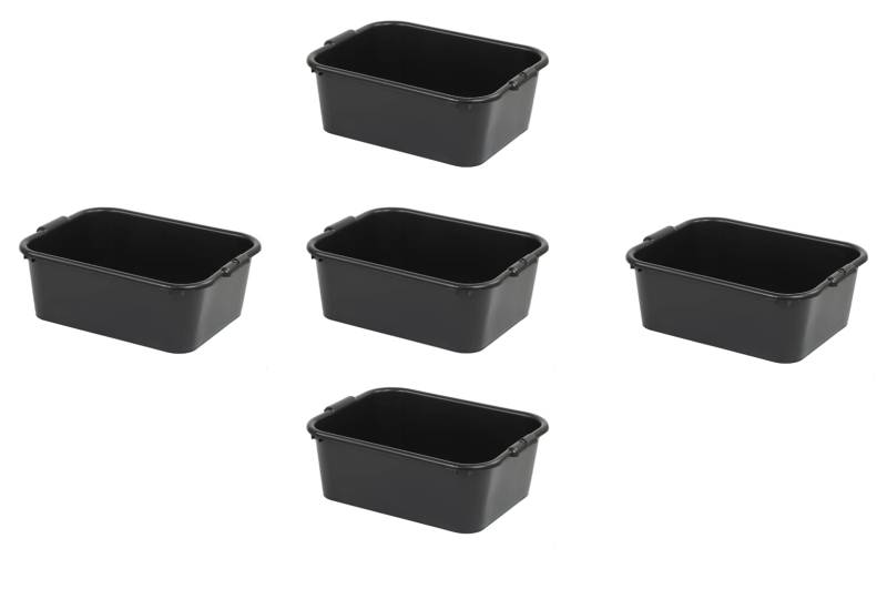 Logiplast 5 Stück Mehrzweckwanne Auffangwannen Ölauffangwanne 50 Ltr. 610 x 450 x 230 mm von Logiplast