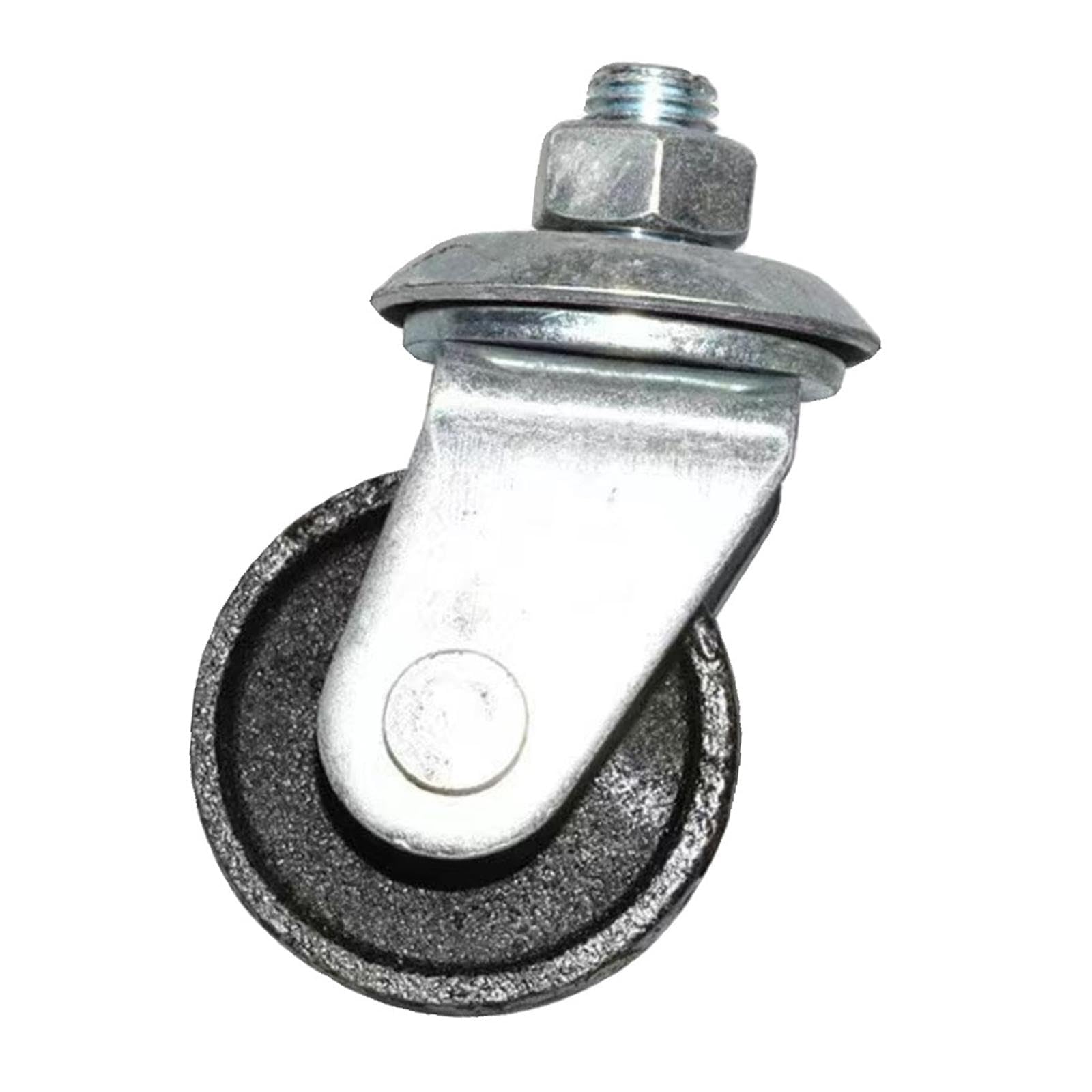 Generische Wagenheberrollen, 16-mm-Schaft, Ersatz-Anhänger-Lenkrolle, horizontale Wagenheberrollen aus Metall für 4-Tonnen-Wagenheber Generische Wagenheberrollen, 16-mm-Schaft, Ersatz-Anhänger-Lenkrolle, horizontale Wagenheberrollen aus Metall für 4-Tonnen-Wagenheber von Loimol