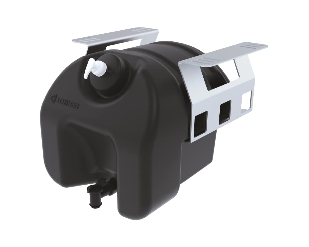 LKW Waschwassertank 30 Liter mit Seifenspender Wassertank mit Halterung Waschwasserbehälter aus Kunststoff Lokhen Wasserbehälter LKW Waschwassertank 30 Liter mit Seifenspender Wassertank mit Halterung Waschwasserbehälter aus Kunststoff Lokhen Wasserbehälter von Lokhen