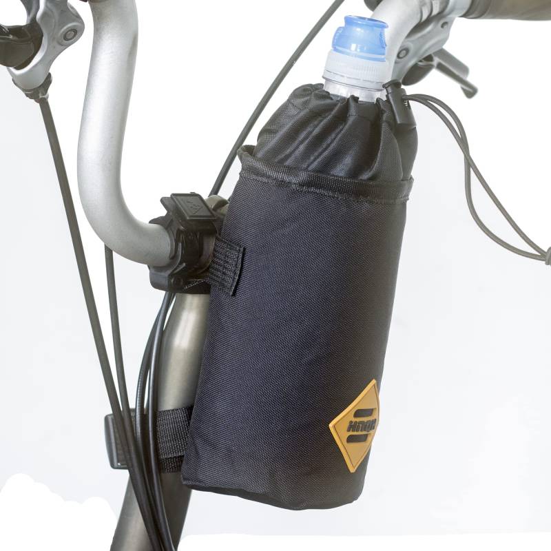 London Craftwork wasserdichte Stem/Sattel-Wasserflaschentasche für Brompton von London Craftwork