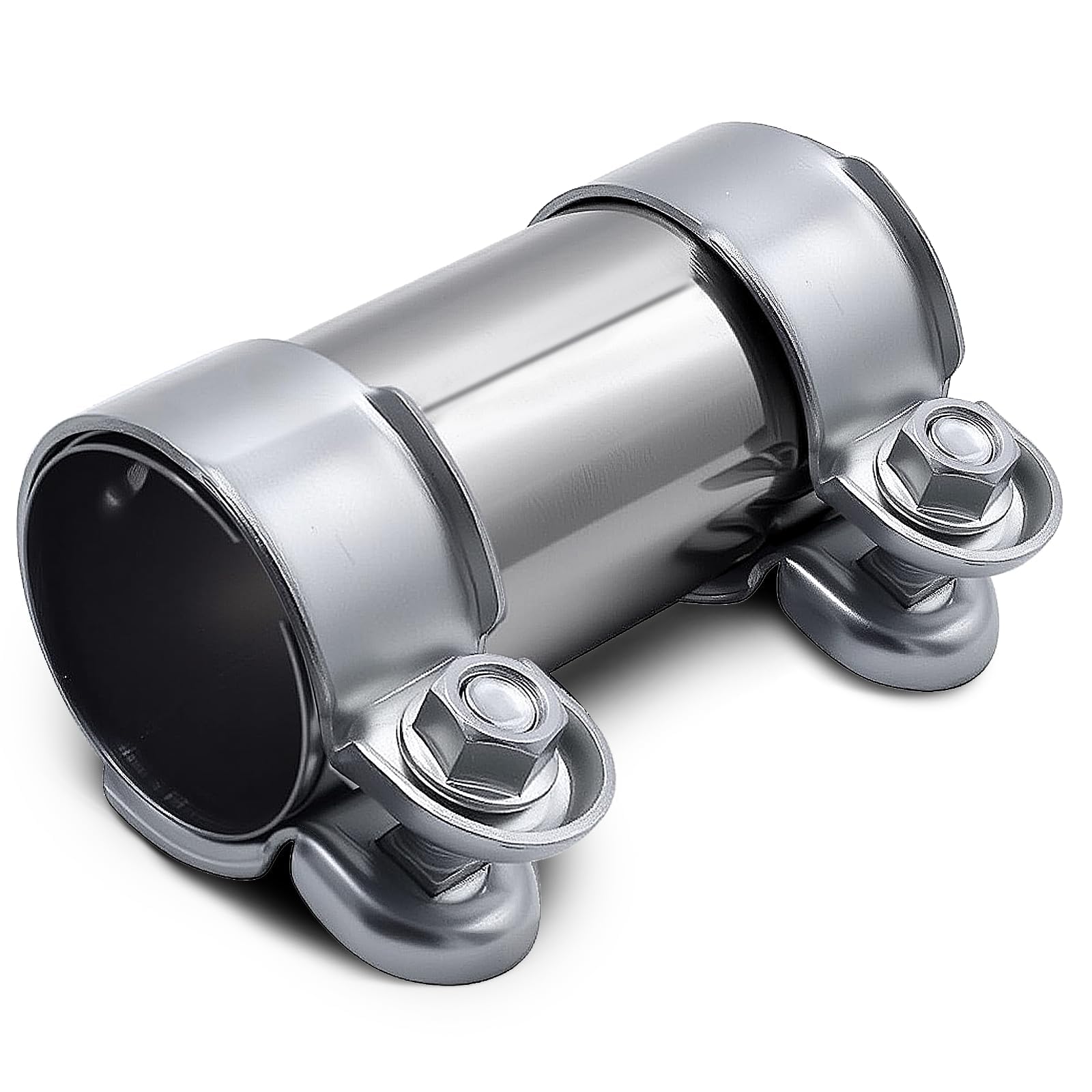 Doppelschelle Auspuffschelle Ø 45 mm x 120 mm Edelstahl Rohrverbinder Auspuff Schelle Universal Korrosionsbeständig Auspuffrohrklemme für Auspuffrohr mit 45 mm Durchmesser Doppelschelle Auspuffschelle Ø 45 mm x 120 mm Edelstahl Rohrverbinder Auspuff Schelle Universal Korrosionsbeständig Auspuffrohrklemme für Auspuffrohr mit 45 mm Durchmesser von Lonely high heels