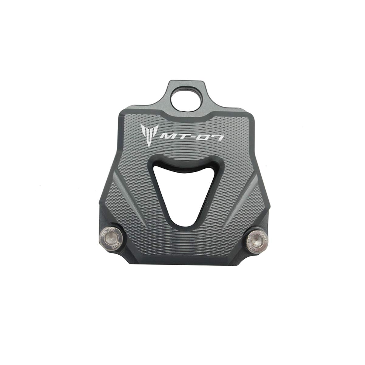 Motorrad Schlüssel Tasten Case Schutz Hülle für Yamaha YZF R1 R3 R6 R15 MT03 MT07 MT09 FZ09 MT10 Tracer (Grau,MT07) von LongGreat