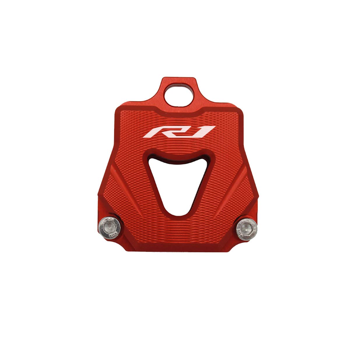 Motorrad Schlüssel Tasten Case Schutz Hülle für Yamaha YZF R1 R3 R6 R15 MT03 MT07 MT09 FZ09 MT10 Tracer (Rot,R1) von LongGreat