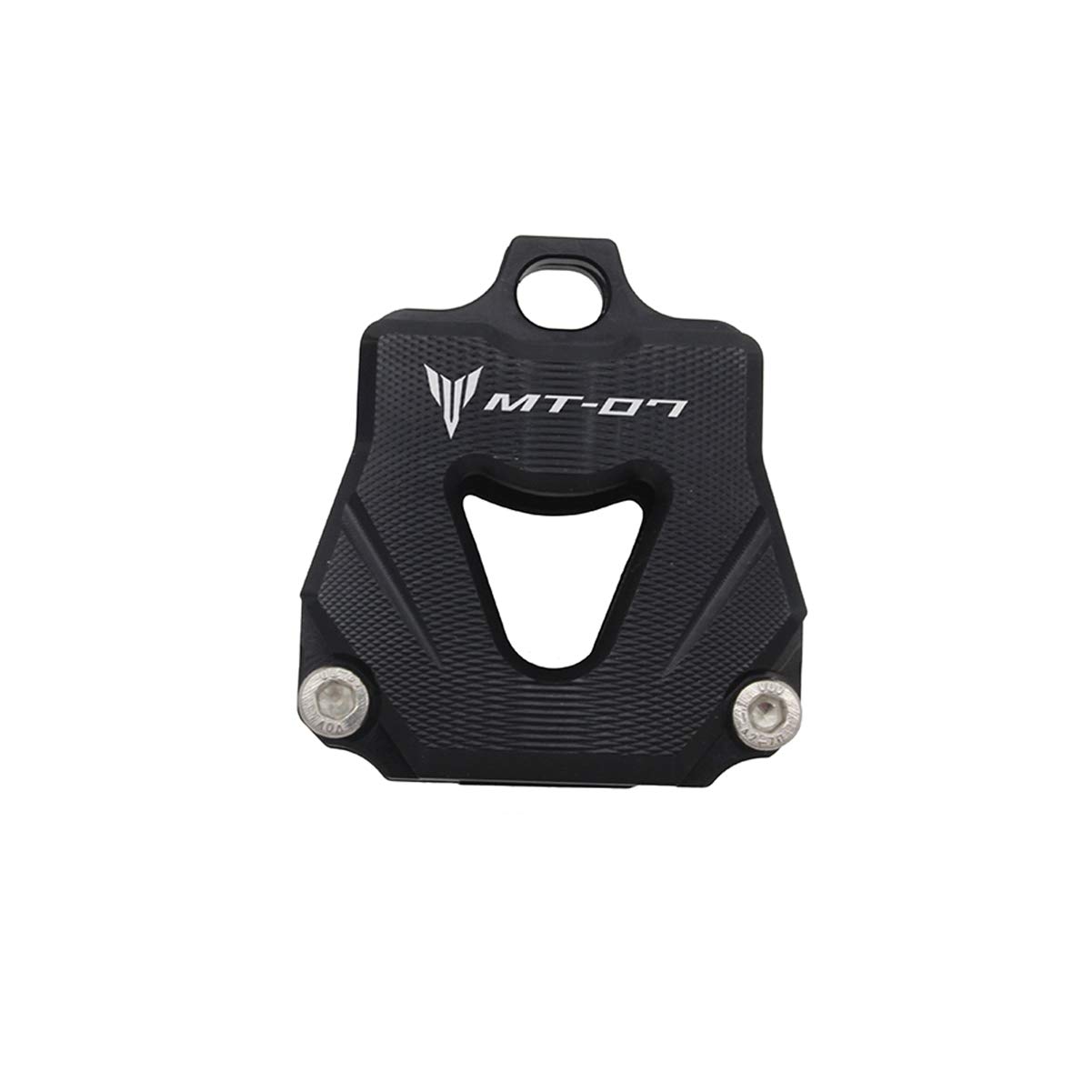 Motorrad Schlüssel Tasten Case Schutz Hülle für Yamaha YZF R1 R3 R6 R15 MT03 MT07 MT09 FZ09 MT10 Tracer (Schwarz,MT07) von LongGreat