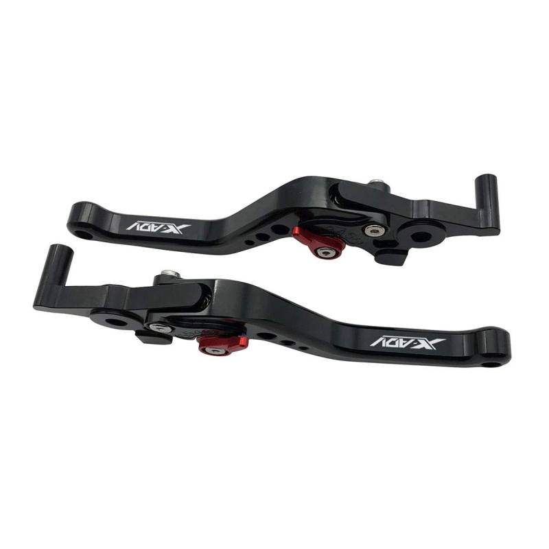X-ADV 750 Motorrad Einstellbar Faltbar Brems kupplungshebel CNC Aluminium für Honda X-ADV 750 2017-2022 (Schwarz,1) von LongGreat