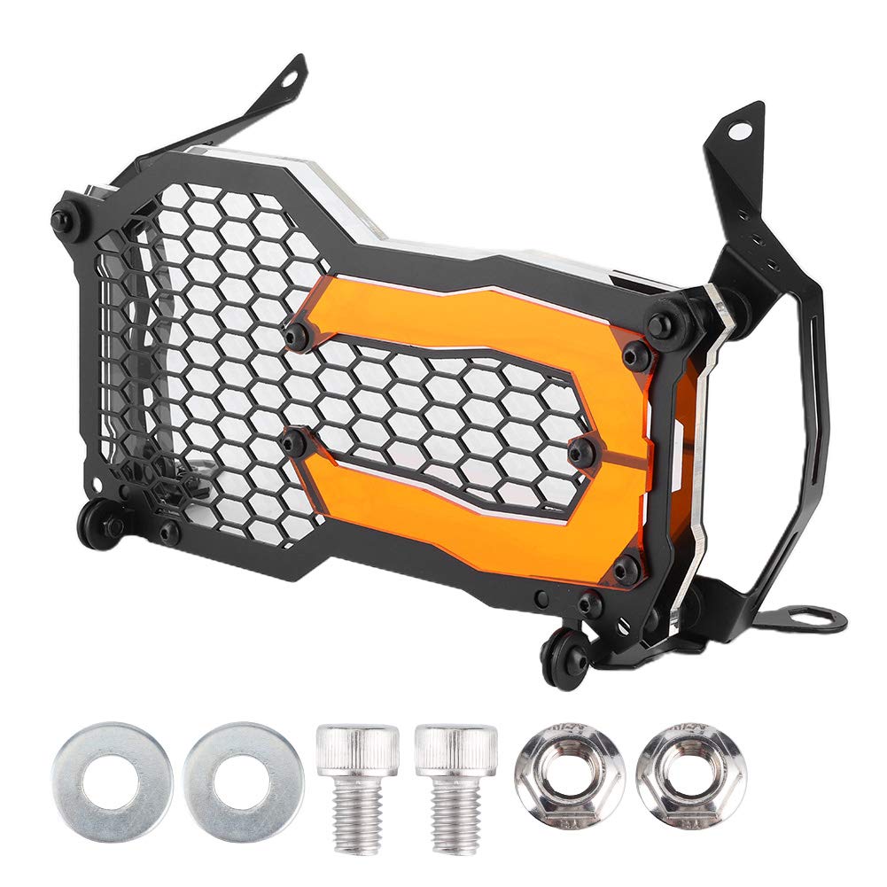 Longzhuo Motorrad-Scheinwerfer-Kühlergrillschutzabdeckung Passend für R1200GS R1250GS Longzhuo Motorrad-Scheinwerfer-Kühlergrillschutzabdeckung Passend für R1200GS R1250GS von Longzhuo