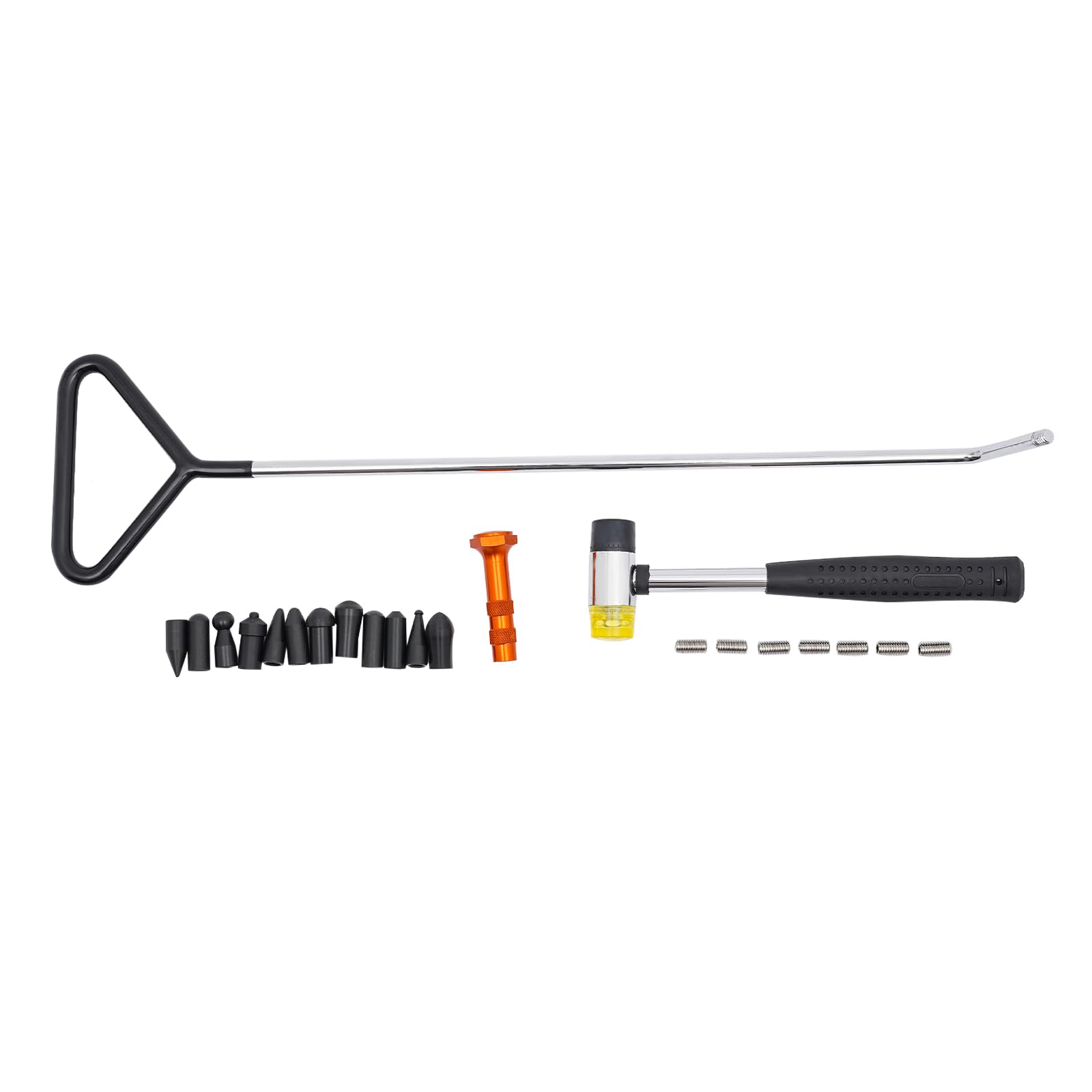 Loobiiny 15tlg Ausbeulwerkzeug Dellenhebel Set Dellen Reparatur Set Auto Beulen Reparatur Set Dellenlifter Ausbeul Werkzeug mit Austauschbaren Spitzen Loobiiny 15tlg Ausbeulwerkzeug Dellenhebel Set Dellen Reparatur Set Auto Beulen Reparatur Set Dellenlifter Ausbeul Werkzeug mit Austauschbaren Spitzen von Loobiiny