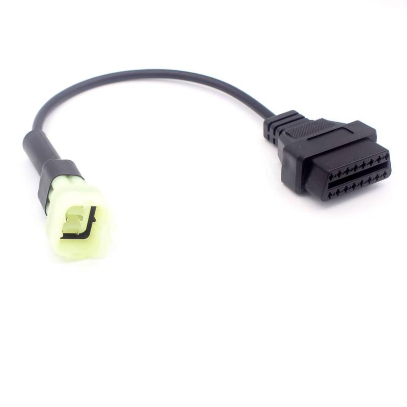 LoongGate 6 Pin auf Standard OBD2 16 Pin Verlängerungsadapter Anschlusskabel für Motorrad von LoongGate