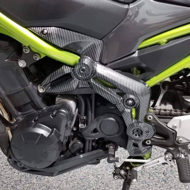 LoraBaber für Z900 2017 2018 2019 Links Rechts Rahmen Seitenverkleidung Verkleidung Abdeckung Z 900 17 18 19 (Grau) von Lorababer