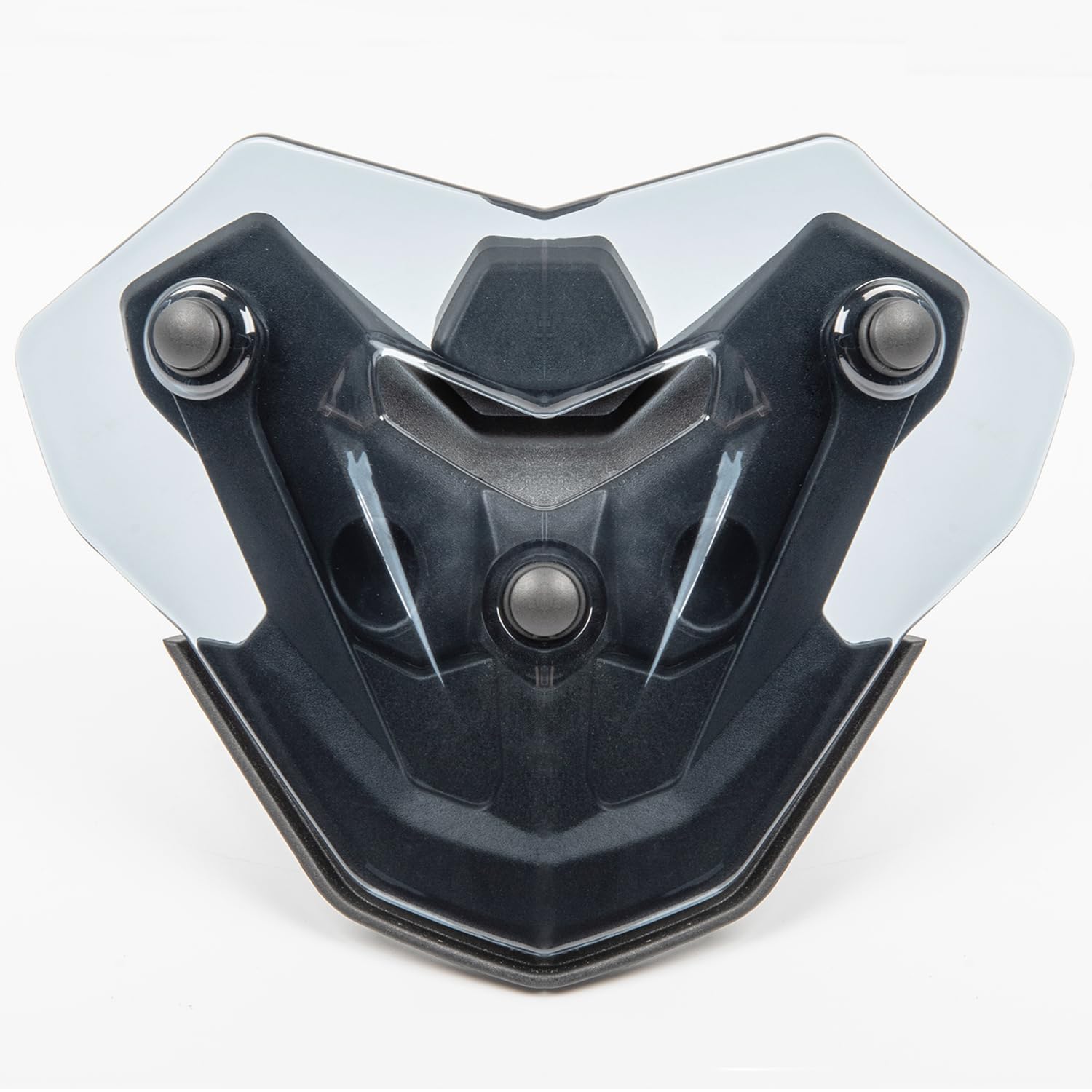 Motorrad Windschild Windabweiser Mit Halterung Kompatibel mit F900R F 900 R 2020 2021 2022 2023 2024, Windschutzscheibe Windschutz Wind Luftabweiser (Geräuchert) von Lorababer