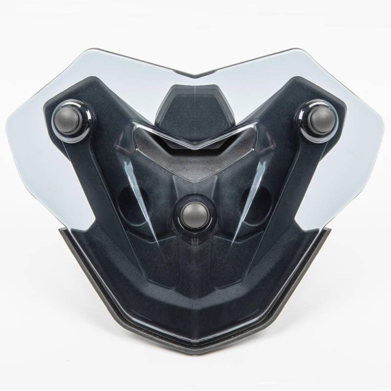 Motorrad Windschild Windabweiser Mit Halterung Kompatibel mit F900R F 900 R 2020 2021 2022 2023 2024, Windschutzscheibe Windschutz Wind Luftabweiser (Geräuchert) von Lorababer