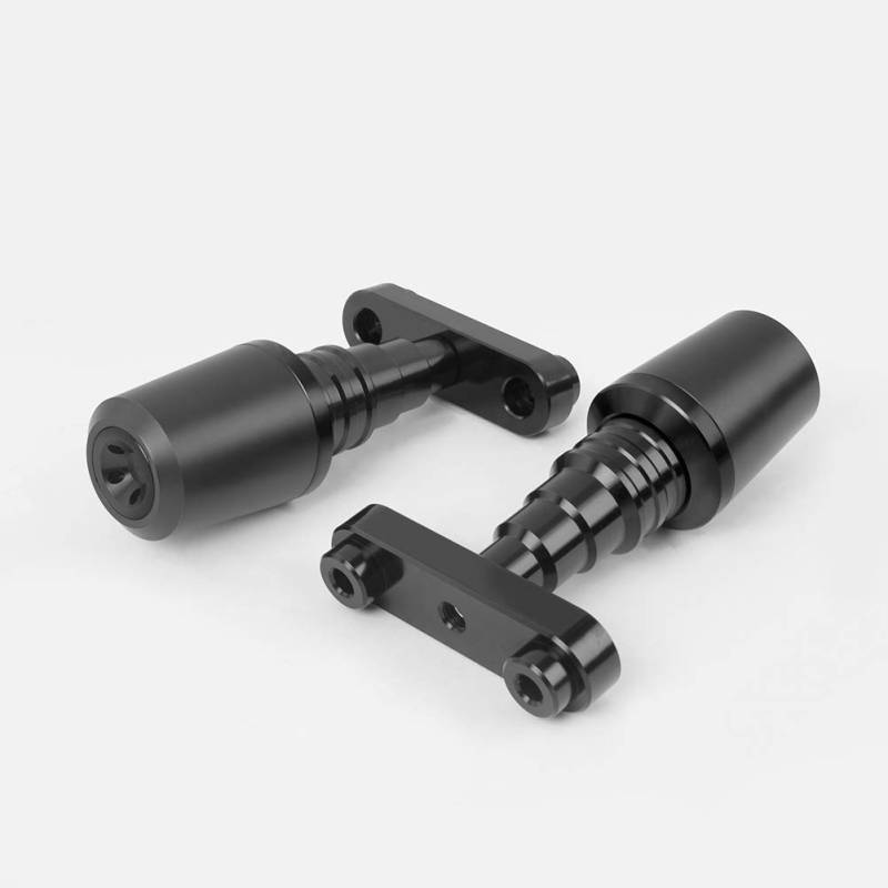 Lorababer Motorrad Motorbike für Duke 125 200 250 390 Frame Slider Fallschutz Crash Padua Motorverkleidungsschutz-Schutzblock für Duke 125 200 250 390 2017-2021 2018 2019 2020 (Schwarz) von Lorababer
