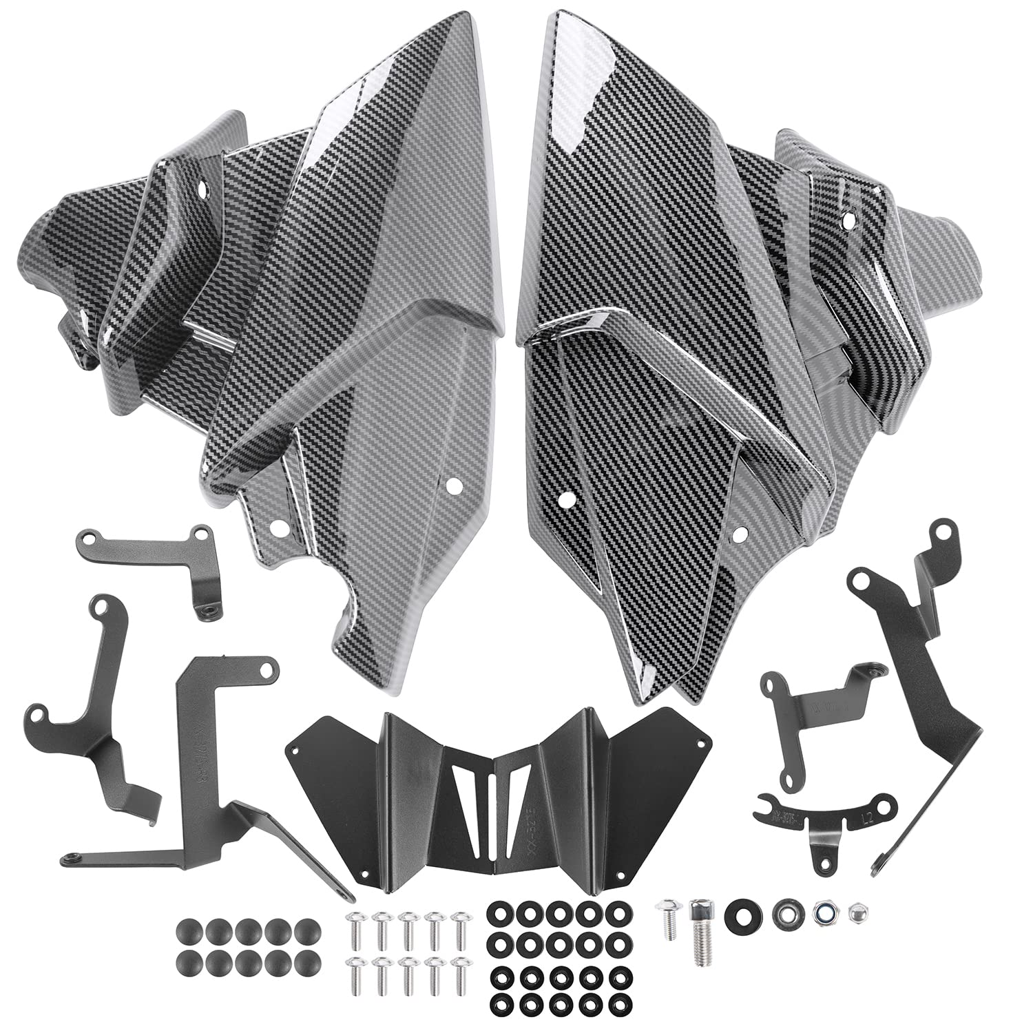 Motorrad Motorschutz-Bauchwanne Spoiler Untere Verkleidung passend für MT-09 MT09 SP Tracer 9 / GT 2021 2022 2023 2024 Karosserierahmen Verkleidungssatz Verkleidungsschutz (Kohlefaser) Motorrad Motorschutz-Bauchwanne Spoiler Untere Verkleidung passend für MT-09 MT09 SP Tracer 9 / GT 2021 2022 2023 2024 Karosserierahmen Verkleidungssatz Verkleidungsschutz (Kohlefaser) von Lorababer
