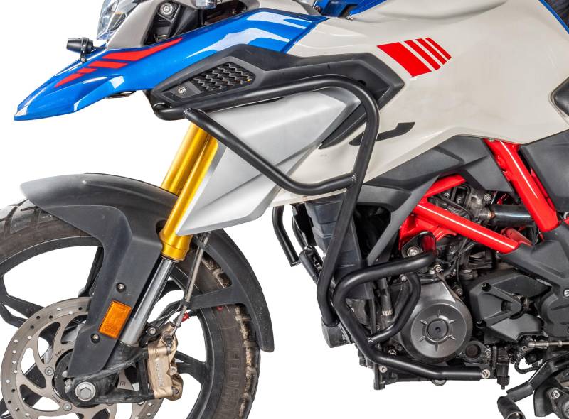 Motorrad Sturzbügel Rahmen Motorschutz Stoßstange Autobahn Kompatibel mit G310GS G310R 2017 2018 2019 2020 2021 2022 2023 2024 Motorschutzbügel Kraftstofftank Fallschutz Highway Crashbar, Unterer von Lorababer
