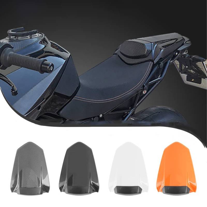 Lorababer Motorrad-Passagier-Billion Solositzverkleidung hart ABS Heckteil Motor Verkleidungsabdeckung für K.T.M 1290 Super Duke R 2014-2019 2015 2016 2017 2018 (Schwarz) von Lorababer