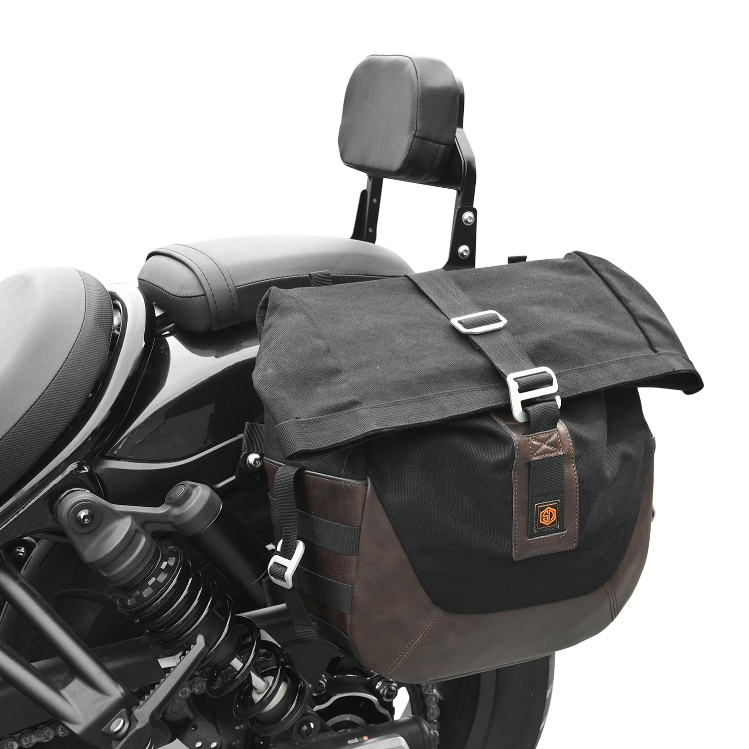 Lorababer Motorrad Schnellspanner Satteltasche Seitentasche Reise Touring Gepäcktasche Kompatibel mit Rebel CMX300 CMX500 CMX1100 CM300 CM500 CM1100 (Satteltasche) von Lorababer