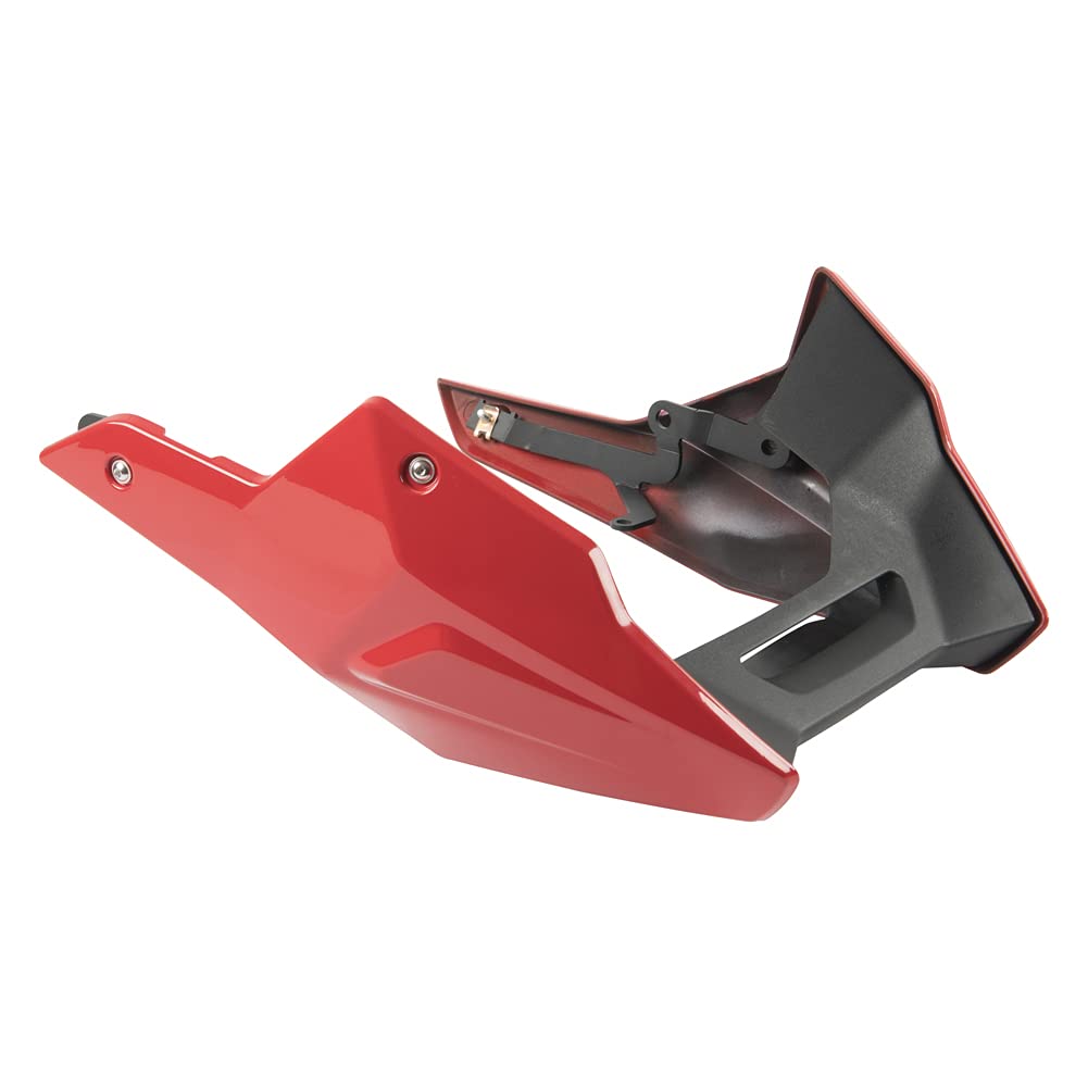 Lorababer Motorrad Untere Abdeckungen Bellypan Motorschutz Schutz Spoilerverkleidung Verkleidung Karosserierahmen Fahrgestellschutz Kompatibel mit B.M.W. F900R F900XR F-900-R F-900-XR 2020-2024 (rot) von Lorababer