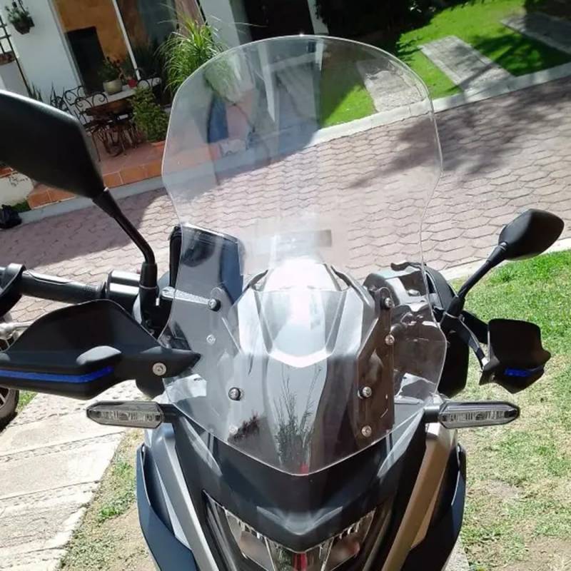 Lorababer Motorrad Windschutzscheibe Windabweiser Scheibe Parebrise Kompatibel mit NC750X NC 750 X NC750 X 2021 Windschild Visor (klar) von Lorababer